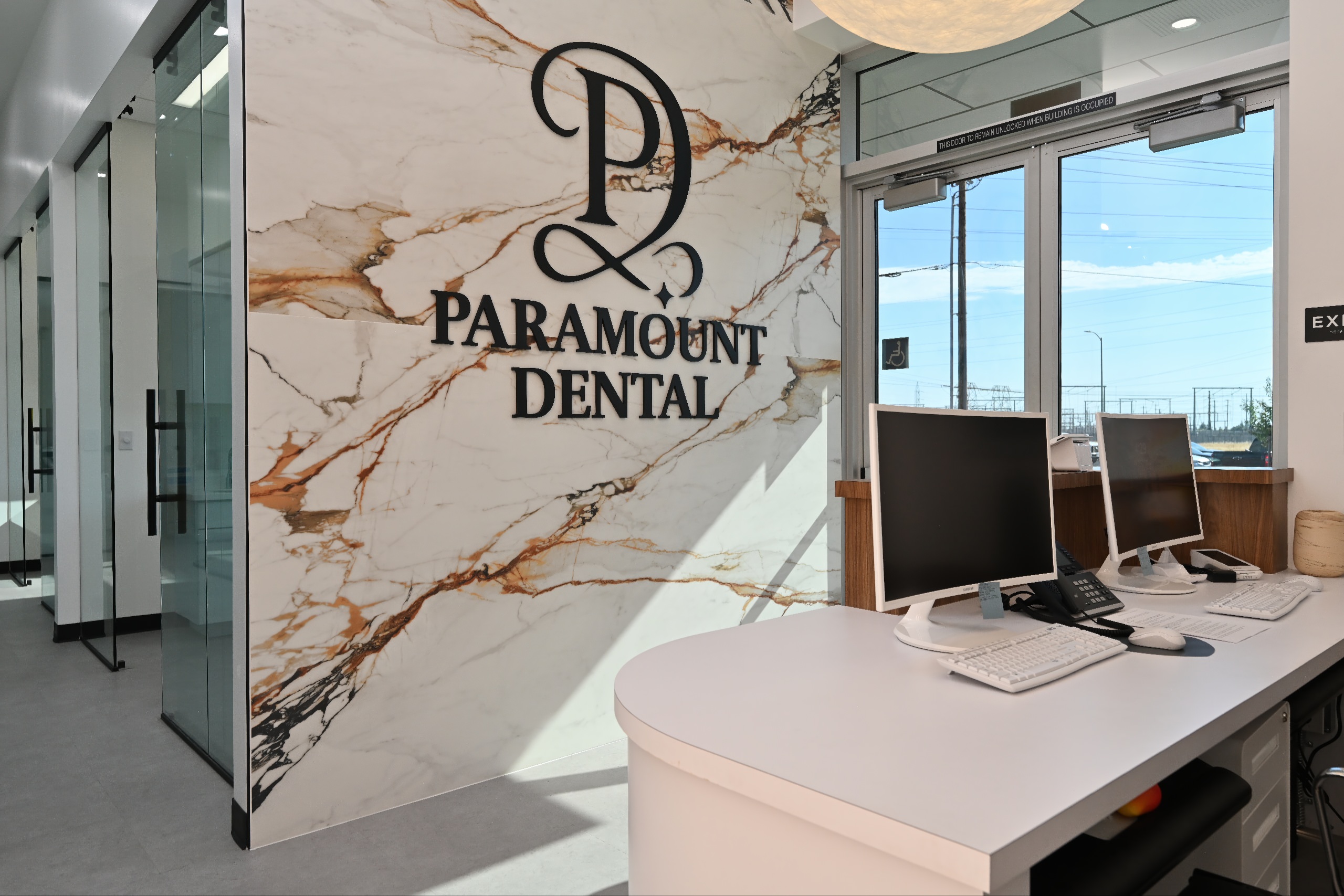 Lobby of Paramount Dental